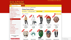 Escapade UK Halloween Sale