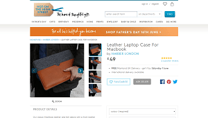 Leather Laptop Case For MacBook