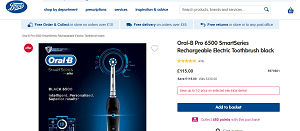 Boots Oral-B Pro 6500