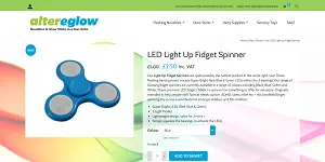 LED Light up Fidget Spinner