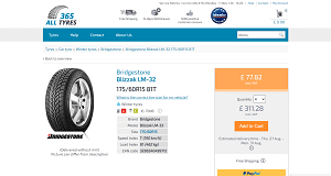 Bridgestone Blizzak LM-32