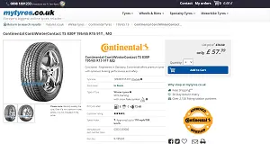 Continental ContiWinterContact TS850P