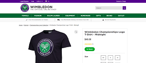 Wimbledon T-shirts