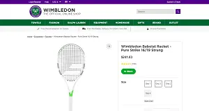 Wimbledon Tennis Racquet