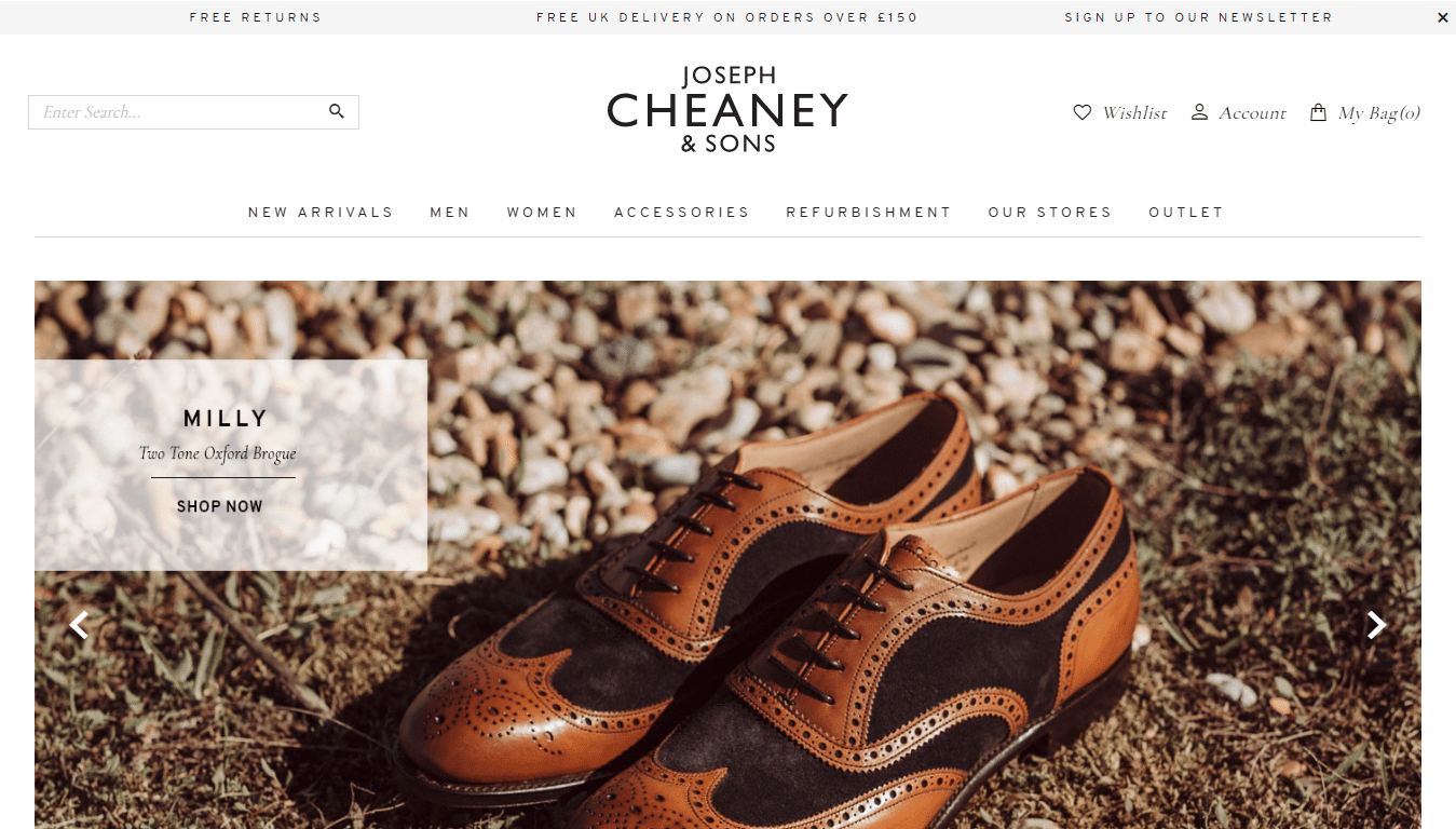 cheaney accessories