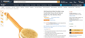 Body Brush Exfoliator