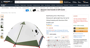 Small tent