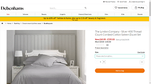 New bedding