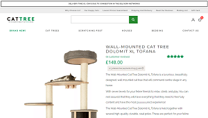 Wall-Mounted Cat Tree