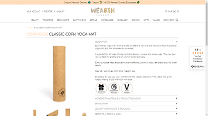 Cork yoga mat