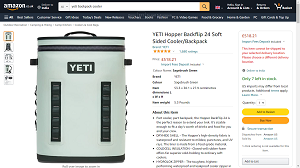 Yeti Backpack Cooler